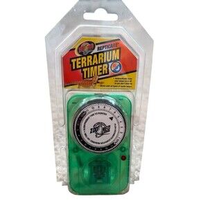 Terrarium Timer for Reptile Lighting 24 Hour Day Night Cycle Programmable New!